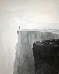 Laura Šarabok, ”Vidioc”, akril na platnu