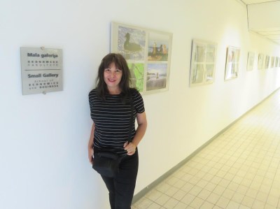 Krešimira Gojanović, Mala galerija Ekonomskkog fakulteta Ljubljana