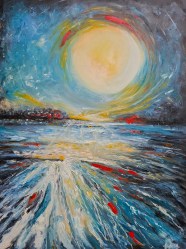 Andrea Stanić, ''Ljetne vibracije'', ulje, 80x60 cm