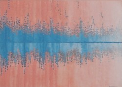 Mirjana Marović, ''Snovi'', akril na papiru, 29x40 cm