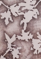 Mirjana Marović, ''Spoznaja'', crtež crnom kemijskom na papiru, 41x29 cm