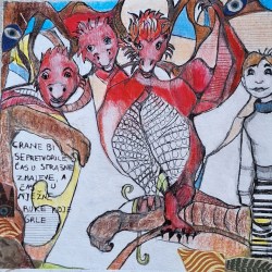 Katarina Radošević Galić, ilustracija slikovnice ''Posljednje drvo'' autorice Selme Parisi